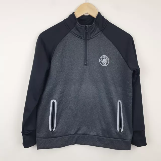 MANCHESTER CITY BLACK Orange Tracksuit Top By Nike Size Xl Boys 36 38 1.99 PicClick UK