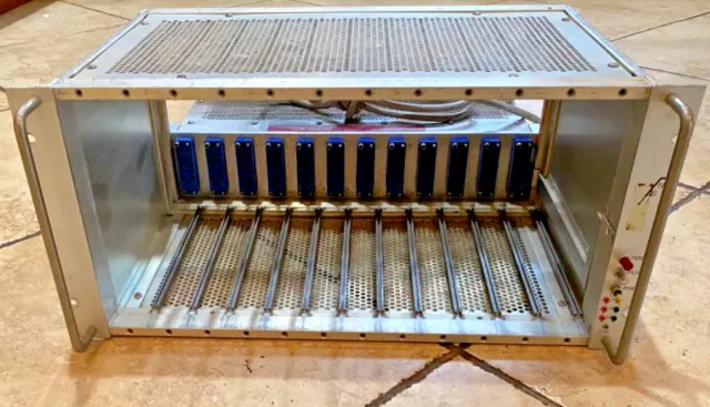 NSI NIM BIN Chassis Rack Crate with Power Designs Supply ±24V ±12V 6V, Working