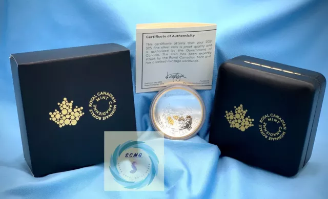 2021 $25 Canada 1oz Silver 125th Anniversary Klondike Gold Rush Proof Coin