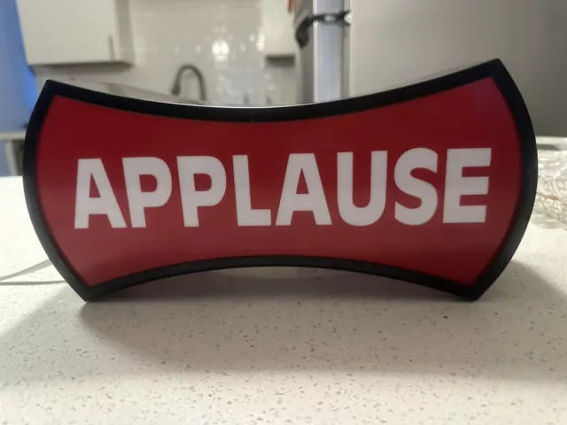 Applause/On Air Electric Light Up Sign