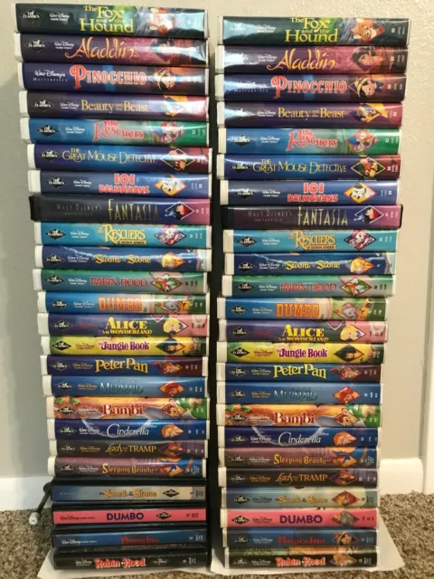 ~You Choose~ 8🏰Disney *Black Diamond* Old RARE Ones!! *~Disney VHS Lot of 8!❤️