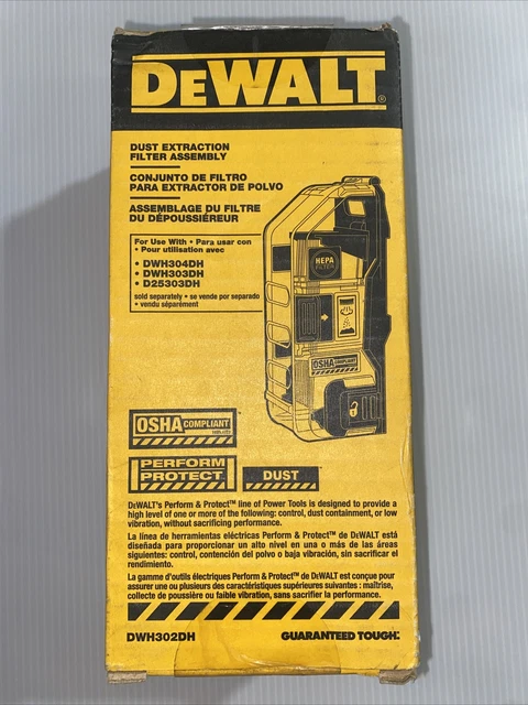 DEWALT DWH302DH Dust Extraction Filter Assembly BRAND NEW IN BOX