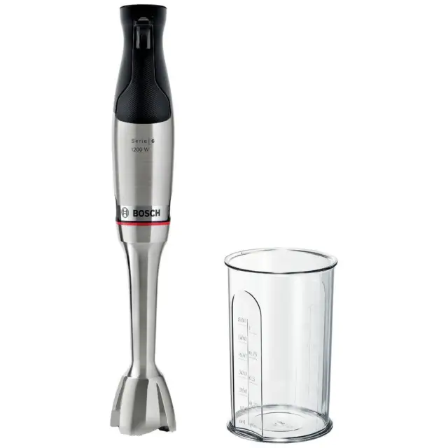 Bosch Haushalt Serie 6 ErgoMaster Mixeur plongeant 1200 W avec blender, sans