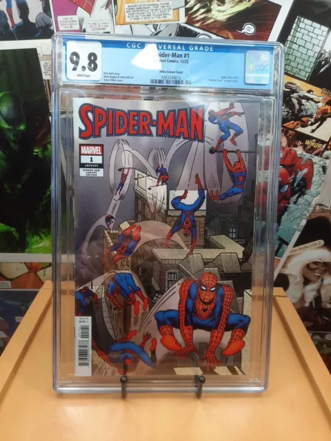 Spider-Man #1 CGC 9.8 NM/M "Steve Ditko" HIDDEN GEM RATIO 1:100 Rare INCENTIVE