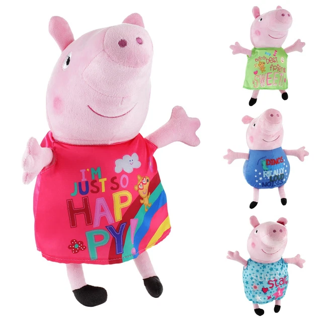 PEPPA PIG Soft Toy Plush Supersoft 30Cm/12" New With Tags £18.95