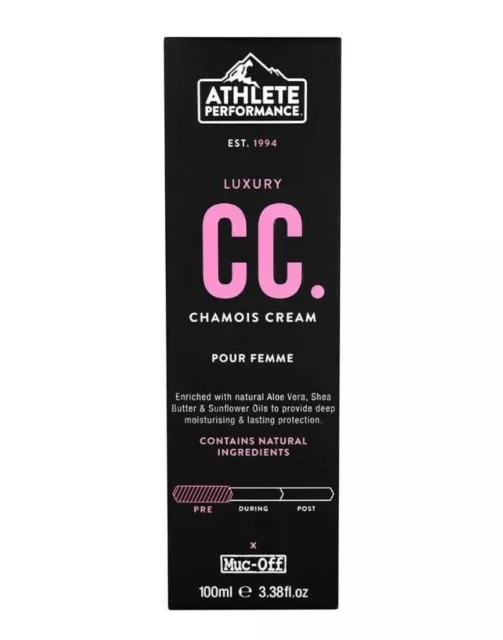 Neu Muc-Off Athlet Performance Luxus CC Gämsen Creme - Damen