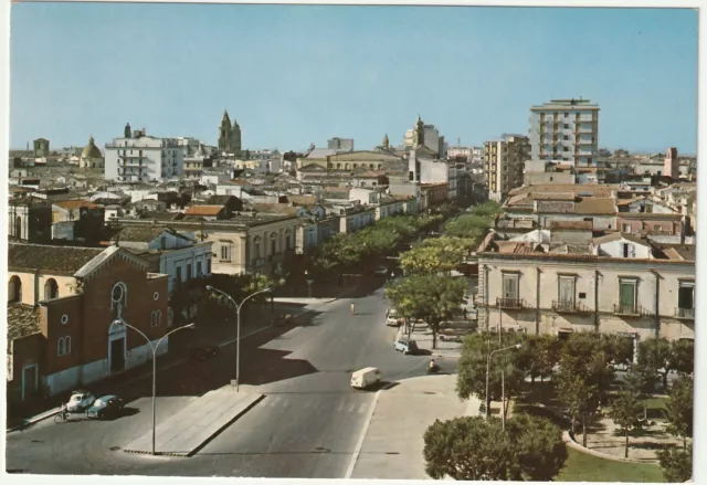 San Severo - Foggia - Corso Garibaldi E Scorcio Panoramico -63674-