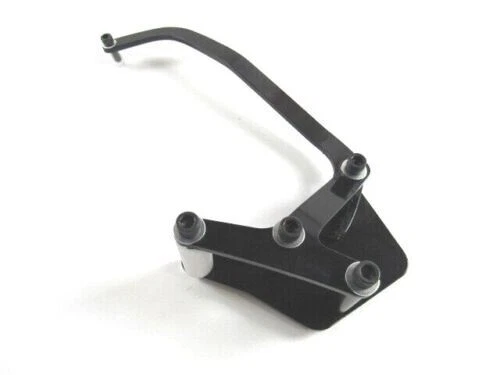 Chevy 327 350 383 High Mount Alternator Bracket Short Water Pump Black E45603BK Chevy 327 350 383 High Mount Alternator Bracket Short Water Pump Black E45603BK