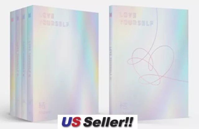 BTS REPACKAGE ALBUM [ LOVE YOURSELF 結 Answer S+E+L+F ] 4 VERSION CD SETS