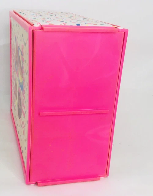 MATTEL BARBIE QUILTED Storage Trunk Carry Case LATCH BROKE 1993 RARE