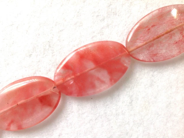 Cherry Quartz Beads, Crafts, Jewelry Making