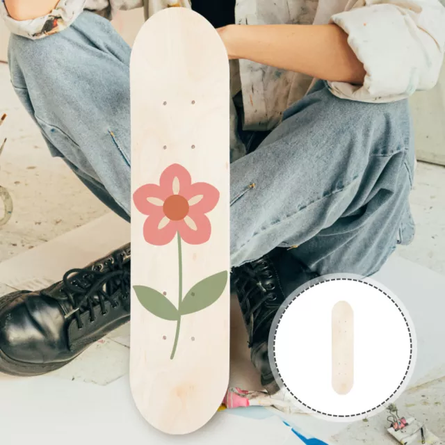 Planche à roulettes pour enfant Skateboard en bois d'érable