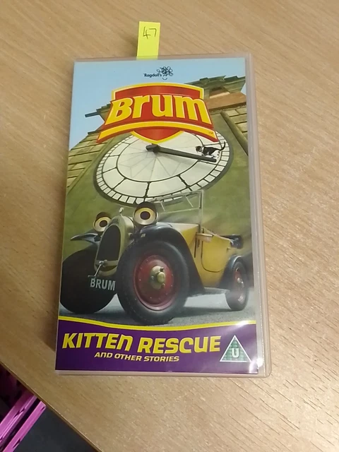 RAGDOLL’S BRUM KITTEN Rescue And Other Stories (2003, U) PAL VHS Video ...