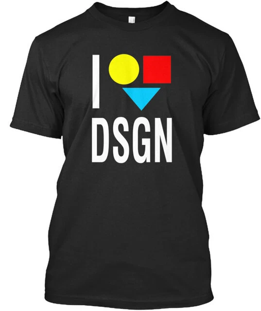 I LOVE DESIGN creative and hoody Tee T-shirt