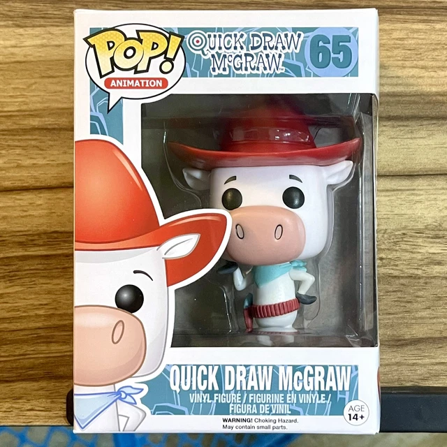 QUICK DRAW MCGRAW Funko Pop! 65 Animation Vinyl Figure Brand New! 23.