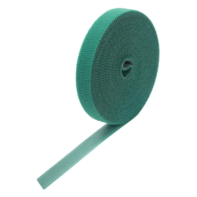 100 Legacci Per Piante E Alberi – Regolabili, Riutilizzabili, Verdi, 13x0.9x0.18 Cm – Supporto Per Rose E Arbusti