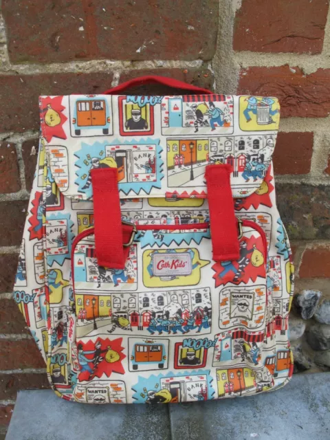 CATH KIDSTON KIDS Comic Cops And Robbers Ruck Sack Back Pack Bag