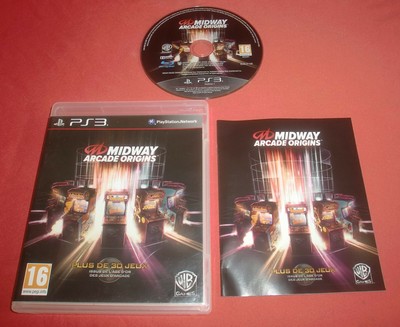 JRF Arcade Playstation PS3 Midway Arcade Origins Pal-FR 