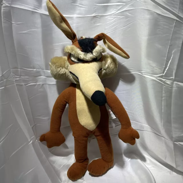 Warner Bros. Characters Wile E Coyote Large 22" Plush VTG 1971 Stuffed Animal