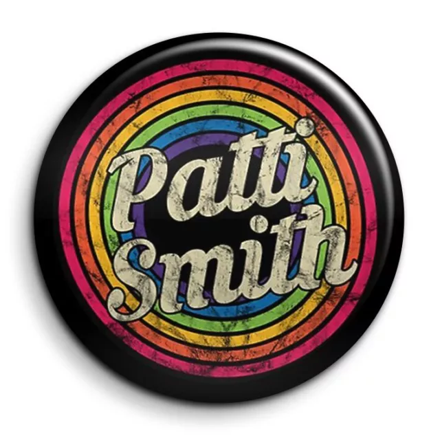 Patti Smith 2 Badge 38mm Button Pin