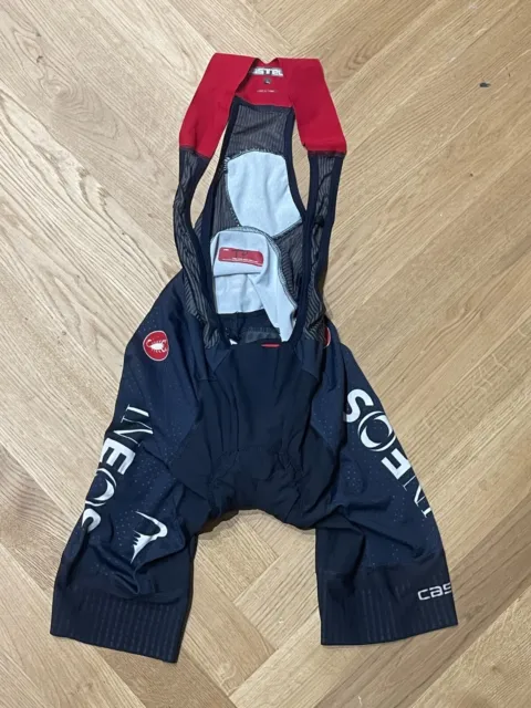 Tom Pidcock's Castelli Ineos Grenadiers Aero Race Bib Shorts