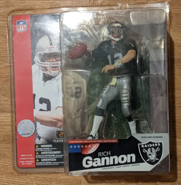 McFARLANE NFL SERIES 6 Quarterback Rich Gannon Oakland Raiders Figur Statue