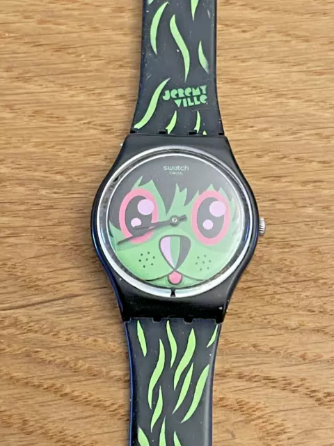 Orologio Swatch Gb252 ""The So Far Away"" (Kidrobot) 2011 Molto Raro Di Jeremyville