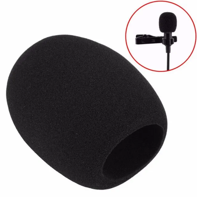 Housse en mousse éponge pour microphone filtre pop pour microphone bleu professionnel noir 3