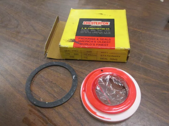 Chesterton Stationary Seal Ring CER 714 Seal: -15 45mm New Surplus