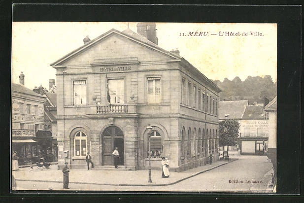 CPA Meru, L´Hotel de Ville
