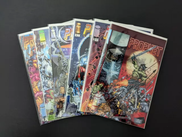💥 Prophet 1 2 3 4 5 1995 Chromium Cover Lot Of 6 Books Vol 2 Image Comics