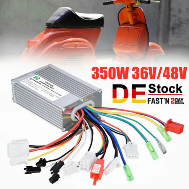 Ersatz 36/48V 350W Elektrofahrrad E-Bike Roller Bürstenloser DC Motor Controller