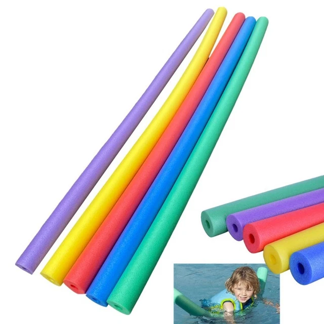 Flexible Pool Noodles (Pack Of 1) - Buoyancy Foam Stick For Swimming, Play & Water Exercise-546920