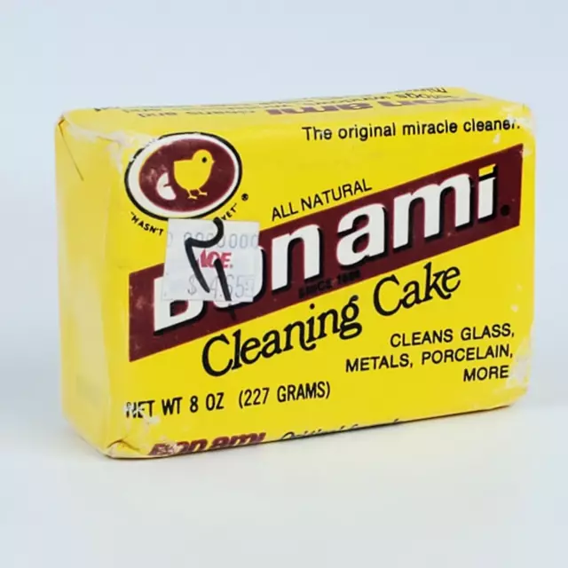 Vintage - Bon Ami  8oz Cleaning Cake - OOP NOS Discontinued All Natural Soap Bar