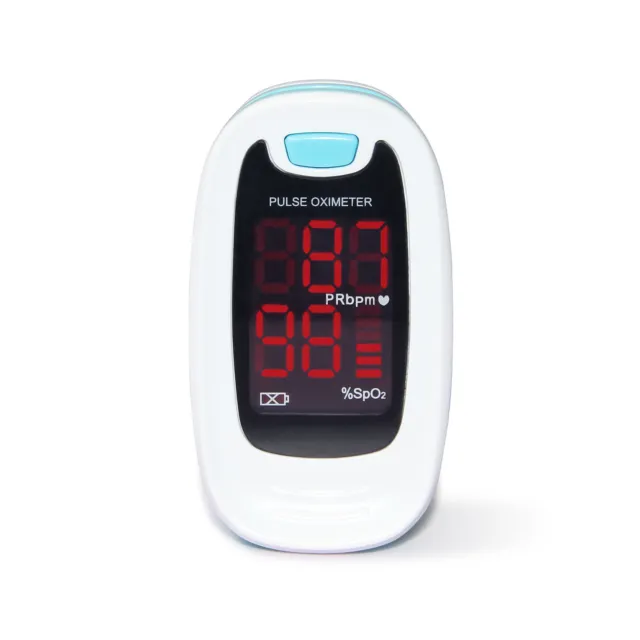 LED Finger tip Pulse Oximeter Blood Oxygen meter,SpO2 Heart Rate Patient Monitor