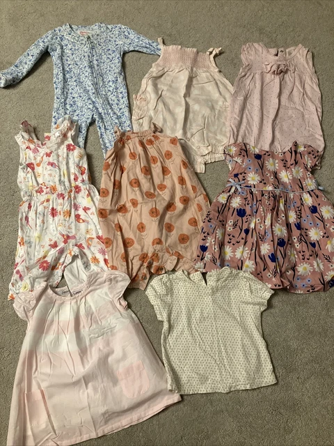 Pacchetto vestiti bambina 3-6 mesi Ted fornaio Next M&S Catch bambino