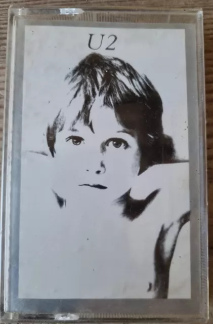 U2 - Boy - Cassetta Trasparente - Musicassetta Mc Sigillata Italy Press