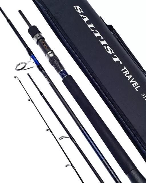 Daiwa Saltist Travel Spin Saltwater Lure Rod STT864HS 8ft6in 80-140g Tropical