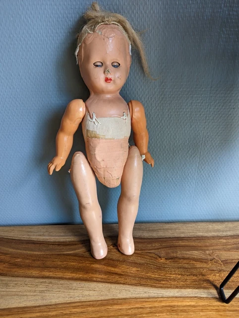 ANCIEN POUPEE VINTAGE gégé. France Carton bouilli ??? french doll jouet EUR 20,00 - FR
