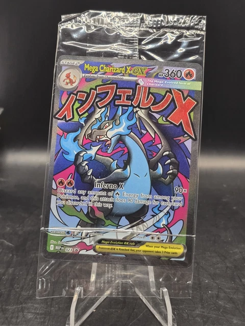 POKEMON TCG MEGA Charizard X ex MEP 023 & Oricorio ex MEP 024 UPC ...
