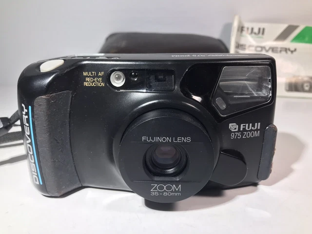 VINTAGE FUJI DISCOVERY 975 Zoom Panorama Multi AF Réduction Yeux