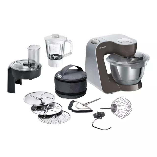 Bosch MUM58A20 Küchenmaschine inkl. Patisserie-Set 1000 Watt anthrazit