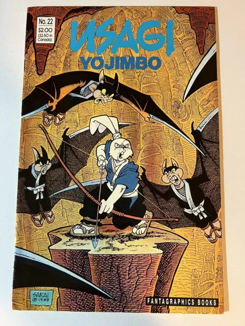 USAGI YOJIMBO #22 (1989) Fantagraphics Stan Sakai Comic TMNT