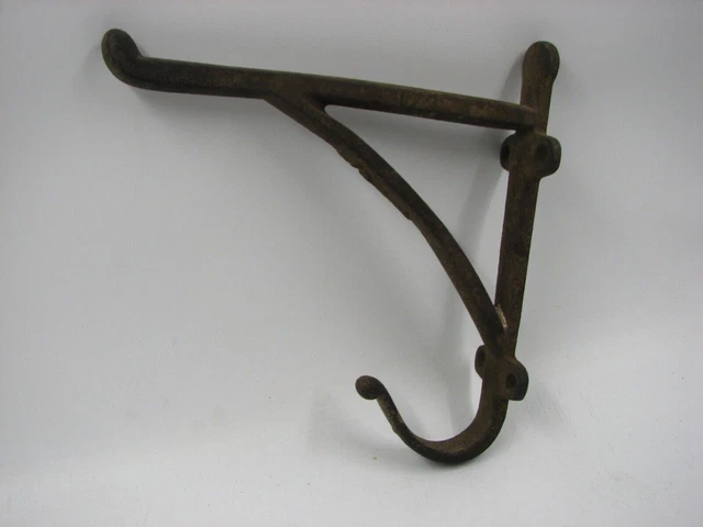 Old Harness Hook Barn Find 10” Heavy Duty "Tack" Hook/Bridle Hook