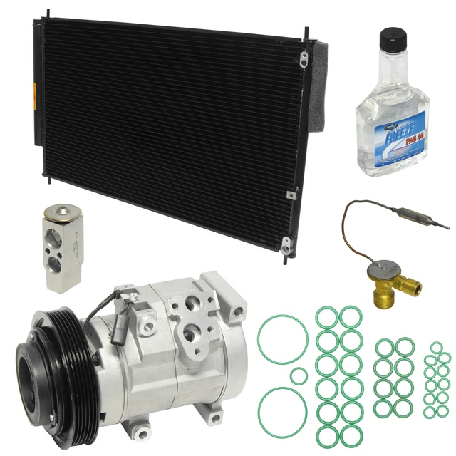 AC COMPRESSOR & Condenser Kit Fits Honda Odyssey 20052007 OEM 10S20C