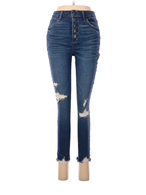 Abercrombie & Fitch Women Blue Jeans 26W