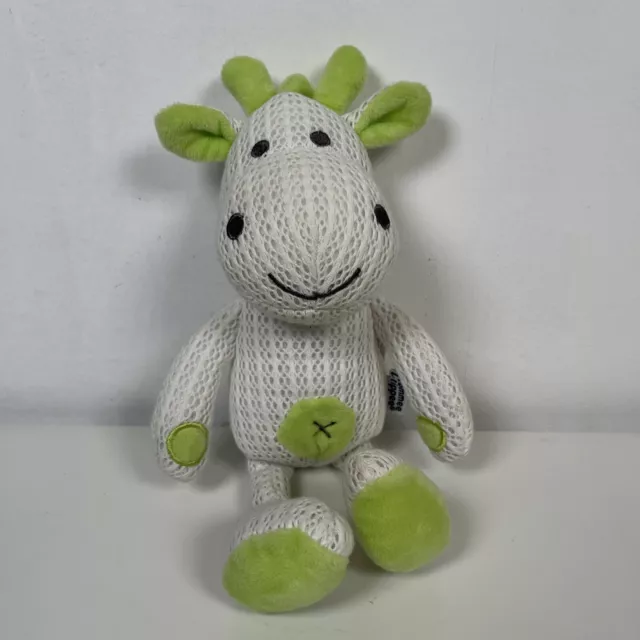 Tommee Tippee Cow Soft Toy - Breathable Collection Plush Tommy Giraffe Green 10”