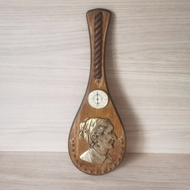 THERMOMÈTRE MURAL TRADITIONNEL jardin en bois lecture Celsius et