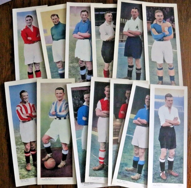 E16 Fussballer 1936, Panelporträts, Farbig, Aktuelle Zeitkarten, L2