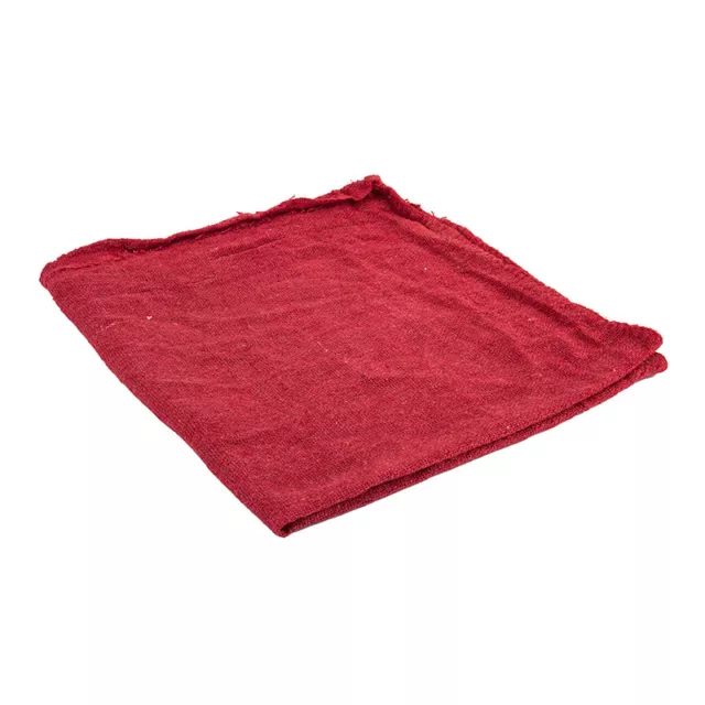 Sunlite Red Shop Towels Cleaning Cloth Red Cotton Pkof50